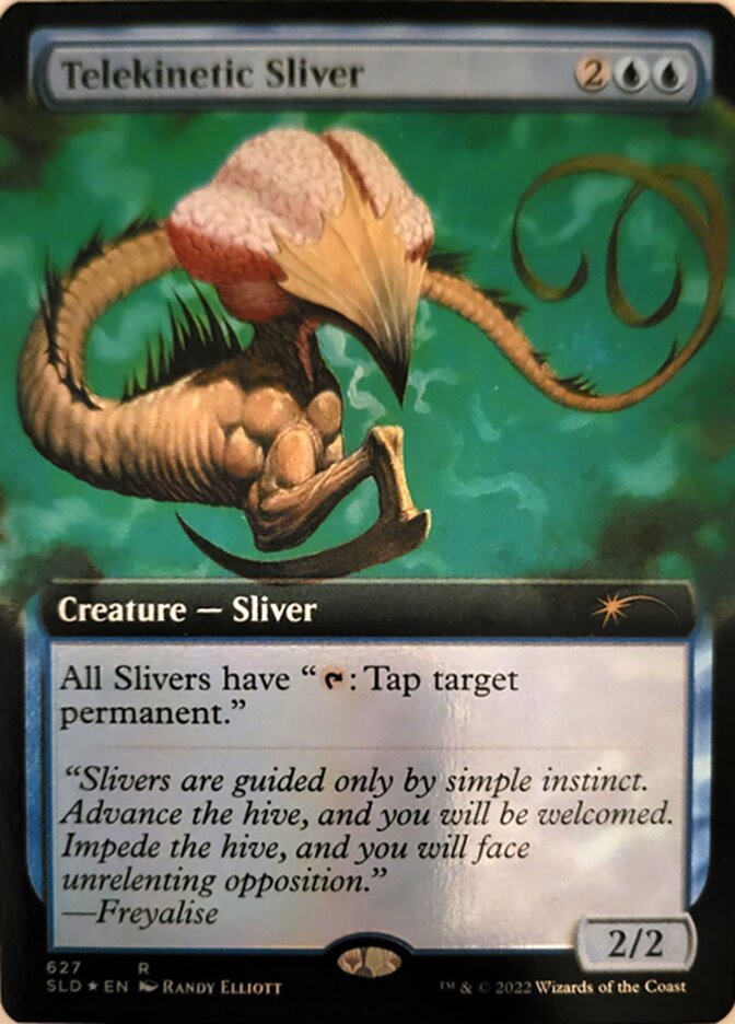 Telekinetic Sliver (Extended Art) [Secret Lair Drop Promos] | Gam3 Escape