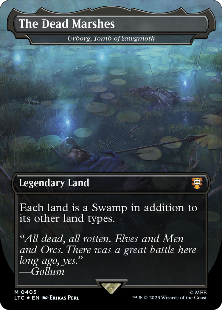 The Dead Marshes - Urborg, Tomb of Yawgmoth (Surge Foil Realms and Relics) [The Lord of the Rings: Tales of Middle-Earth Commander] | Gam3 Escape