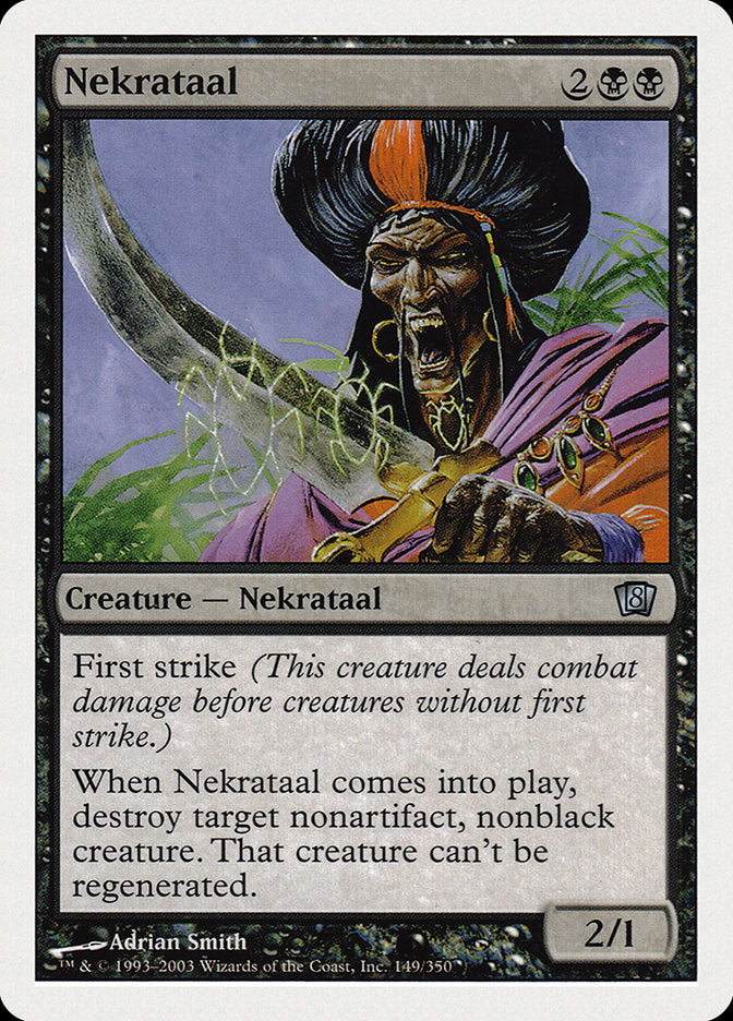 Nekrataal (8th Edition) [Oversize Cards] | Gam3 Escape