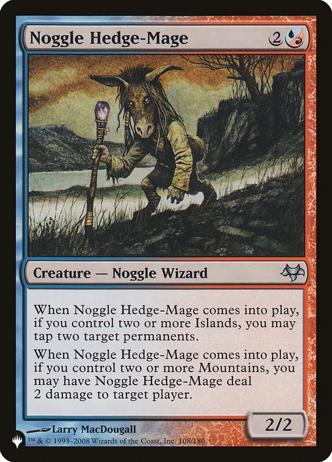 Noggle Hedge-Mage [The List] | Gam3 Escape