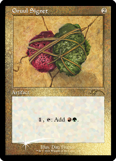 Gruul Signet (Retro) (Foil Etched) [Secret Lair Drop Series] | Gam3 Escape
