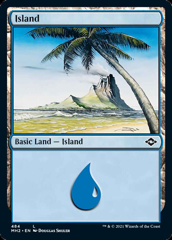 Island (484) (Foil Etched) [Modern Horizons 2] | Gam3 Escape