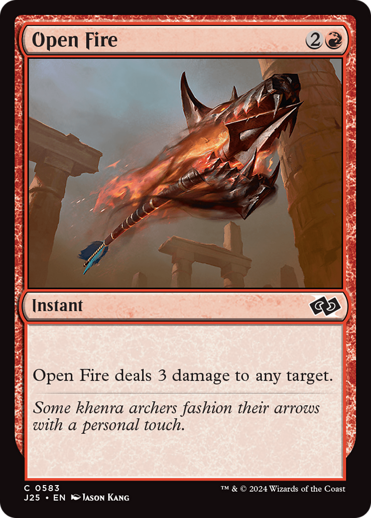 Open Fire [Foundations Jumpstart] | Gam3 Escape
