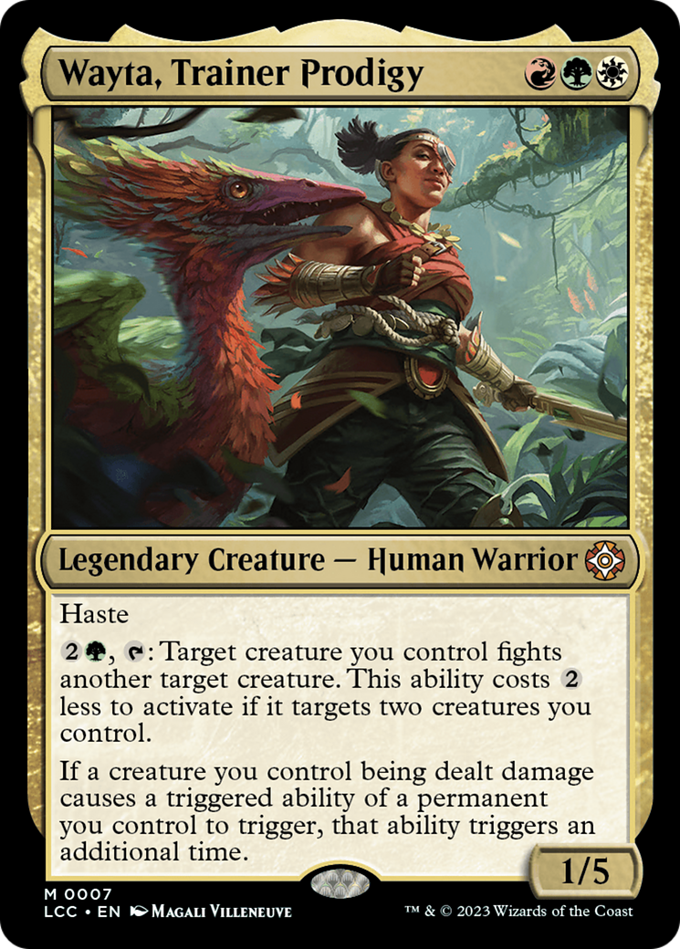 Wayta, Trainer Prodigy [The Lost Caverns of Ixalan Commander] | Gam3 Escape