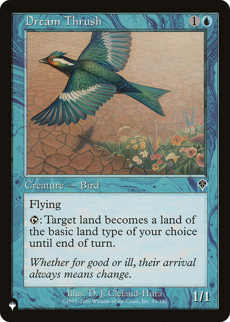 Dream Thrush [The List Reprints] | Gam3 Escape