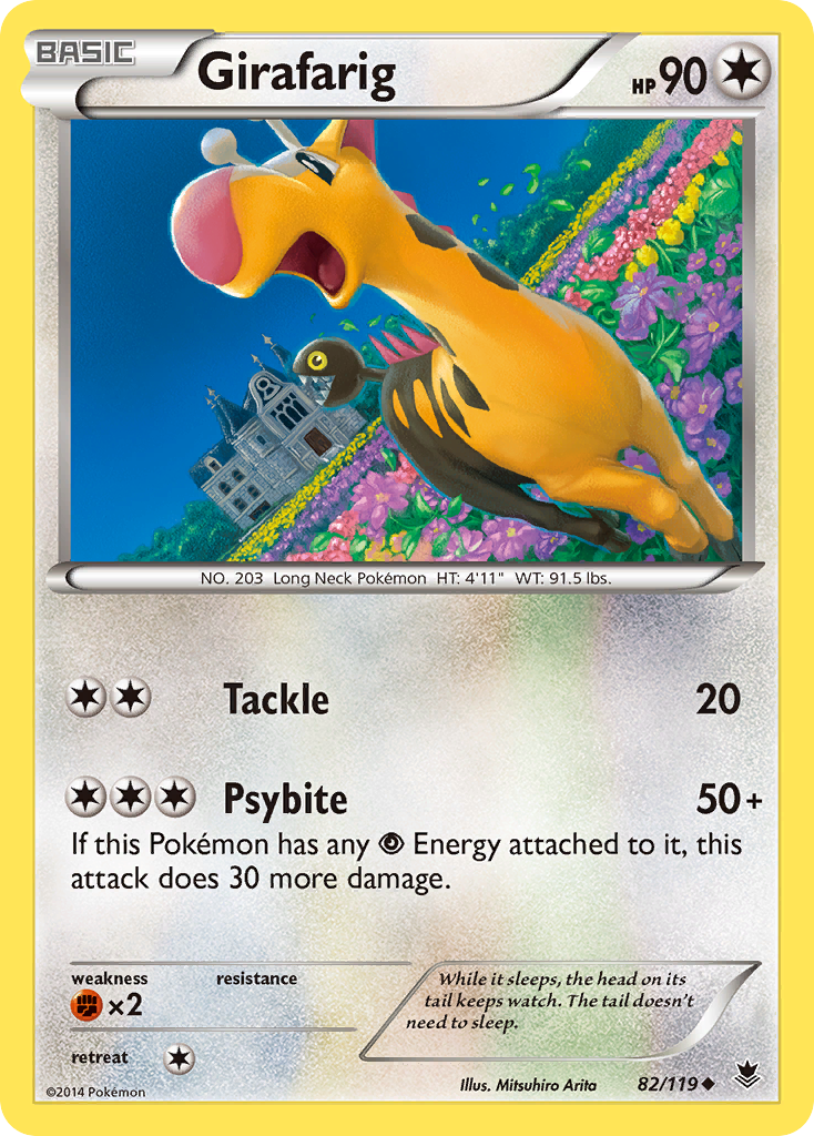 Girafarig (82/119) [XY: Phantom Forces] | Gam3 Escape
