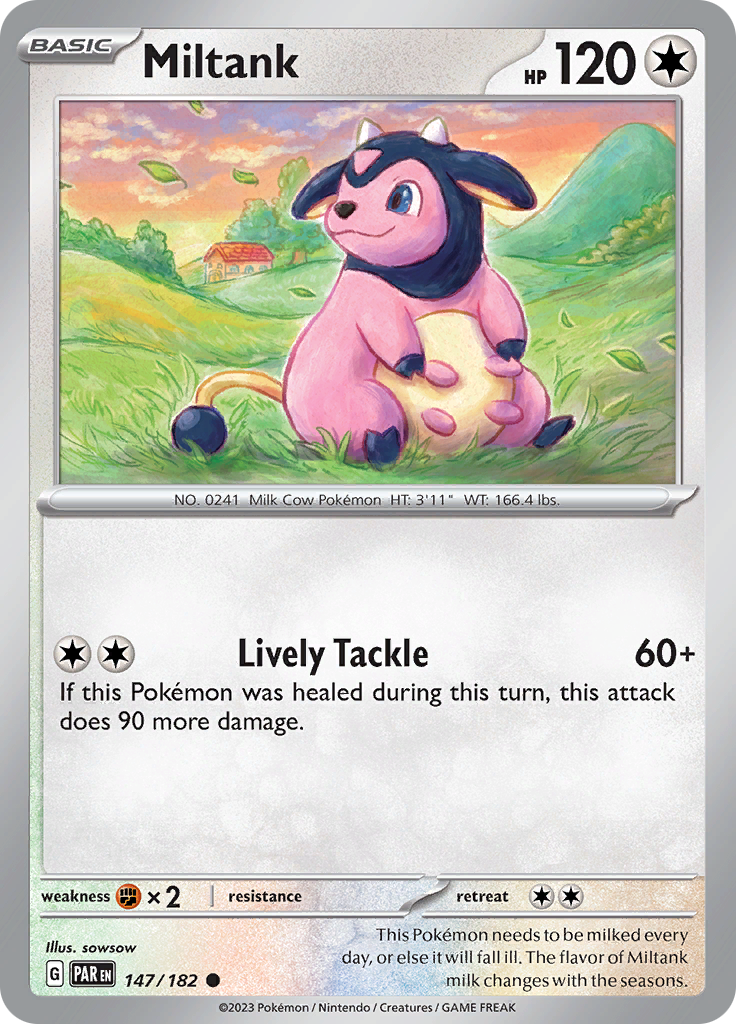 Miltank (147/182) [Scarlet & Violet: Paradox Rift] | Gam3 Escape