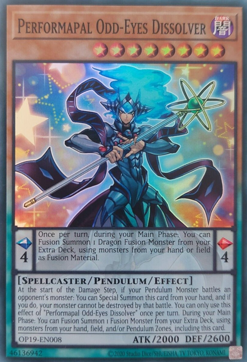 Performapal Odd-Eyes Dissolver [OP19-EN008] Super Rare | Gam3 Escape