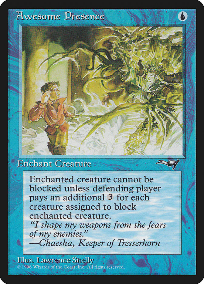 Awesome Presence (Creature Side) [Alliances] | Gam3 Escape