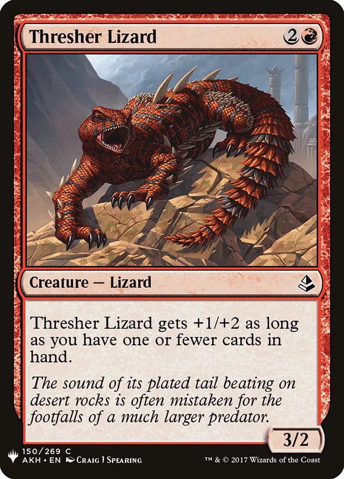 Thresher Lizard [Mystery Booster] | Gam3 Escape