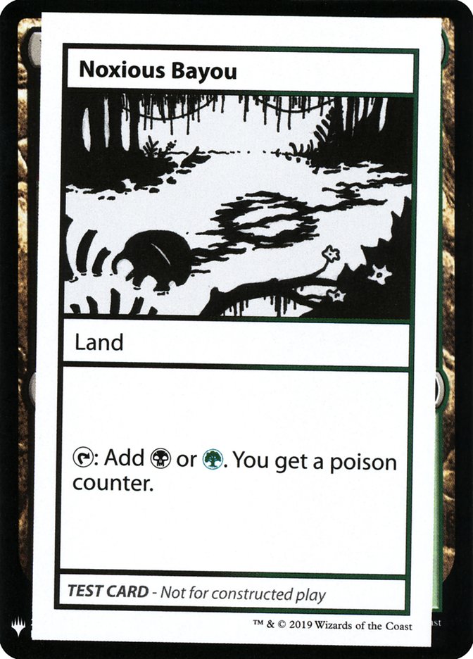 Noxious Bayou [Mystery Booster Playtest Cards] | Gam3 Escape