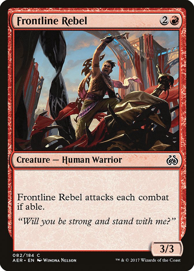 Frontline Rebel [Aether Revolt] | Gam3 Escape