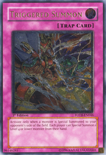 Triggered Summon [FOTB-EN046] Ultimate Rare | Gam3 Escape