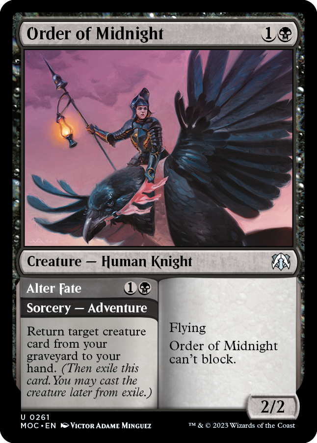 Order of Midnight // Alter Fate [March of the Machine Commander] | Gam3 Escape