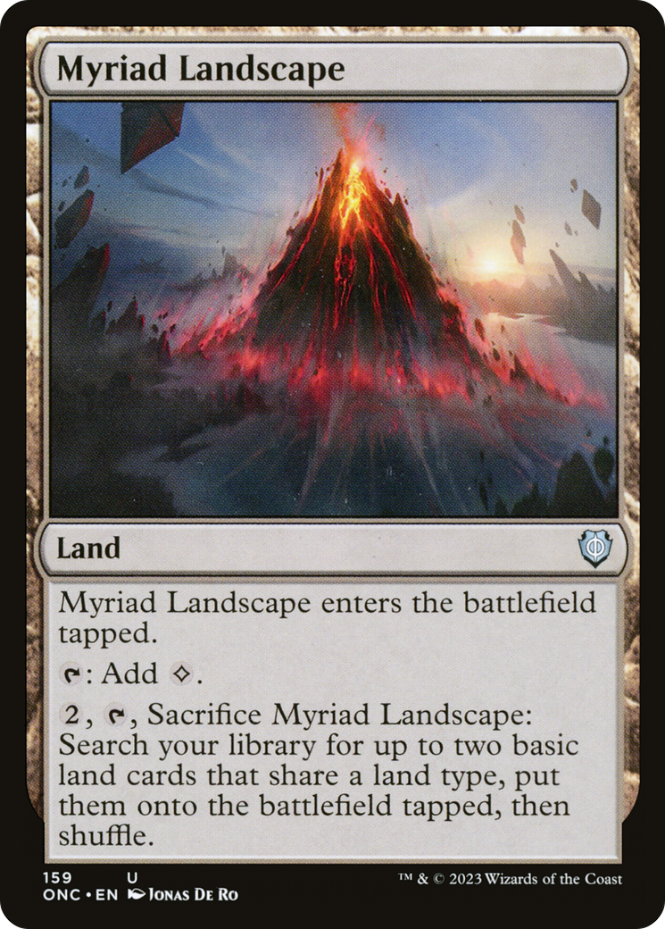 Myriad Landscape [Phyrexia: All Will Be One Commander] | Gam3 Escape