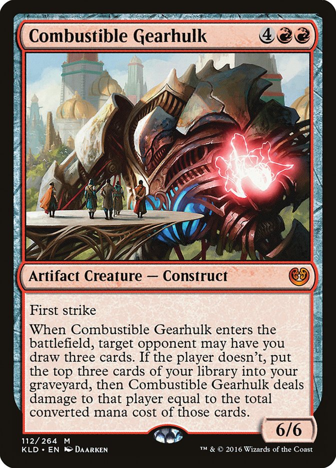 Combustible Gearhulk [Kaladesh] | Gam3 Escape