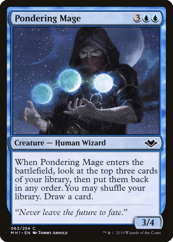 Pondering Mage [Modern Horizons] | Gam3 Escape