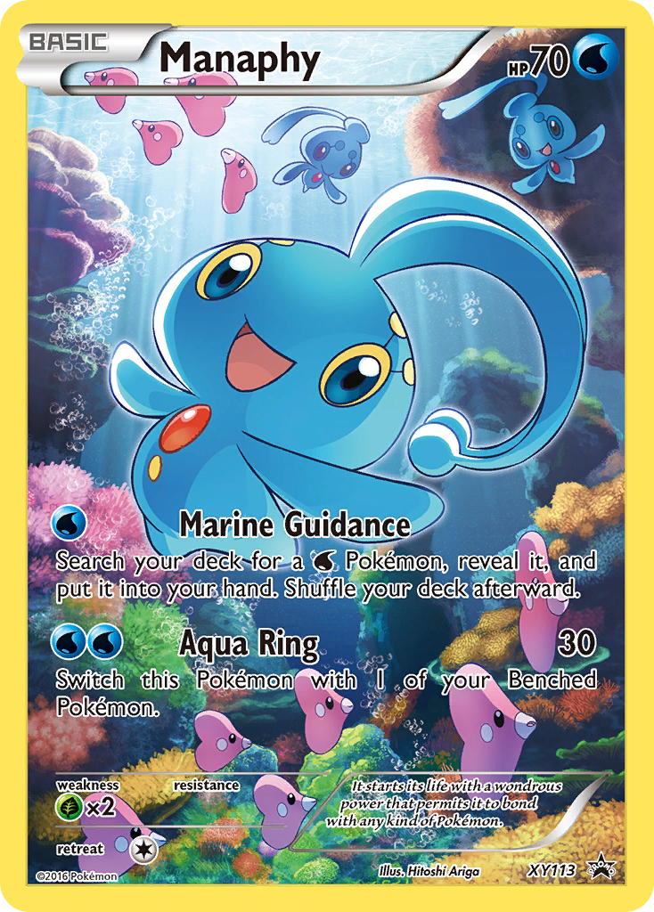 Manaphy (XY113) [XY: Black Star Promos] | Gam3 Escape