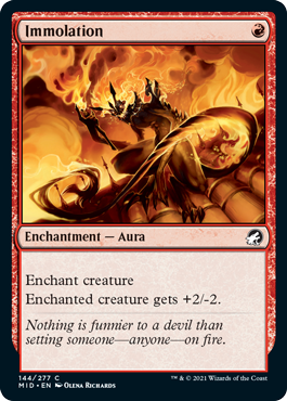 Immolation [Innistrad: Midnight Hunt] | Gam3 Escape