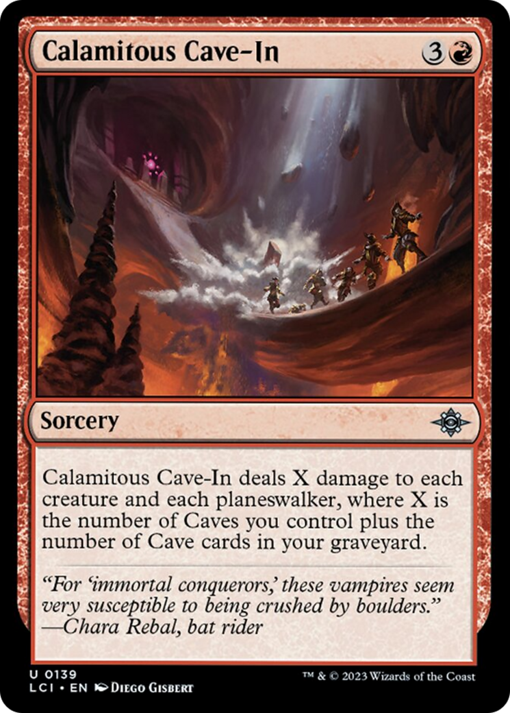 Calamitous Cave-In [The Lost Caverns of Ixalan] | Gam3 Escape