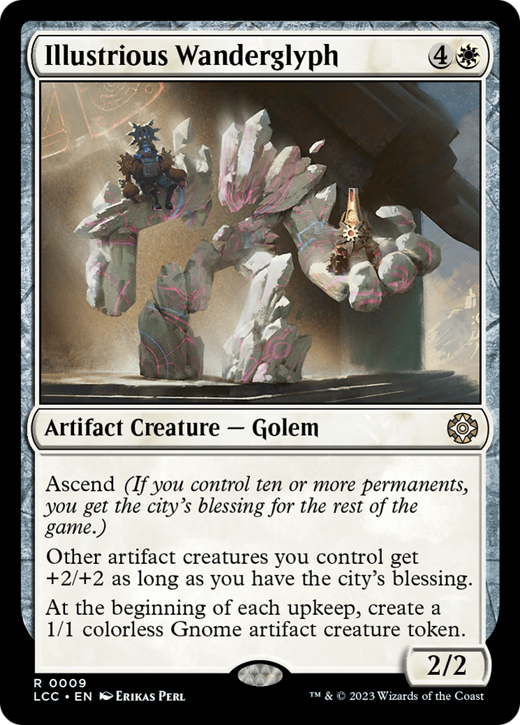 Illustrious Wanderglyph [The Lost Caverns of Ixalan Commander] | Gam3 Escape