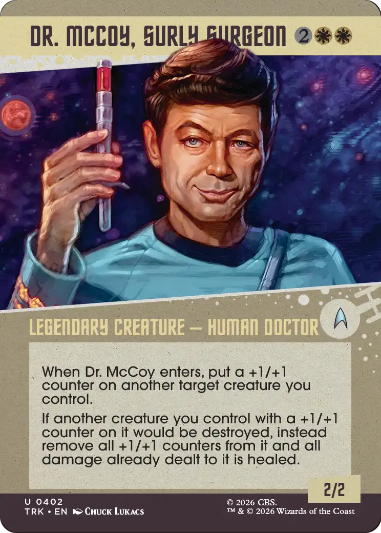 Dr. McCoy, Surly Surgeon (Showcase) [Star Trek] | Gam3 Escape