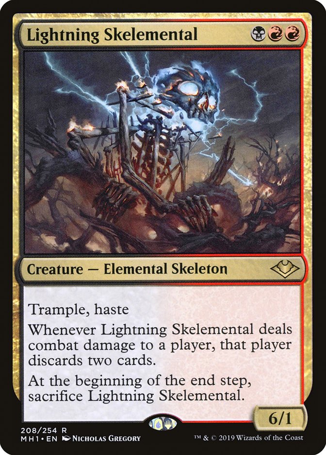 Lightning Skelemental [Modern Horizons] | Gam3 Escape