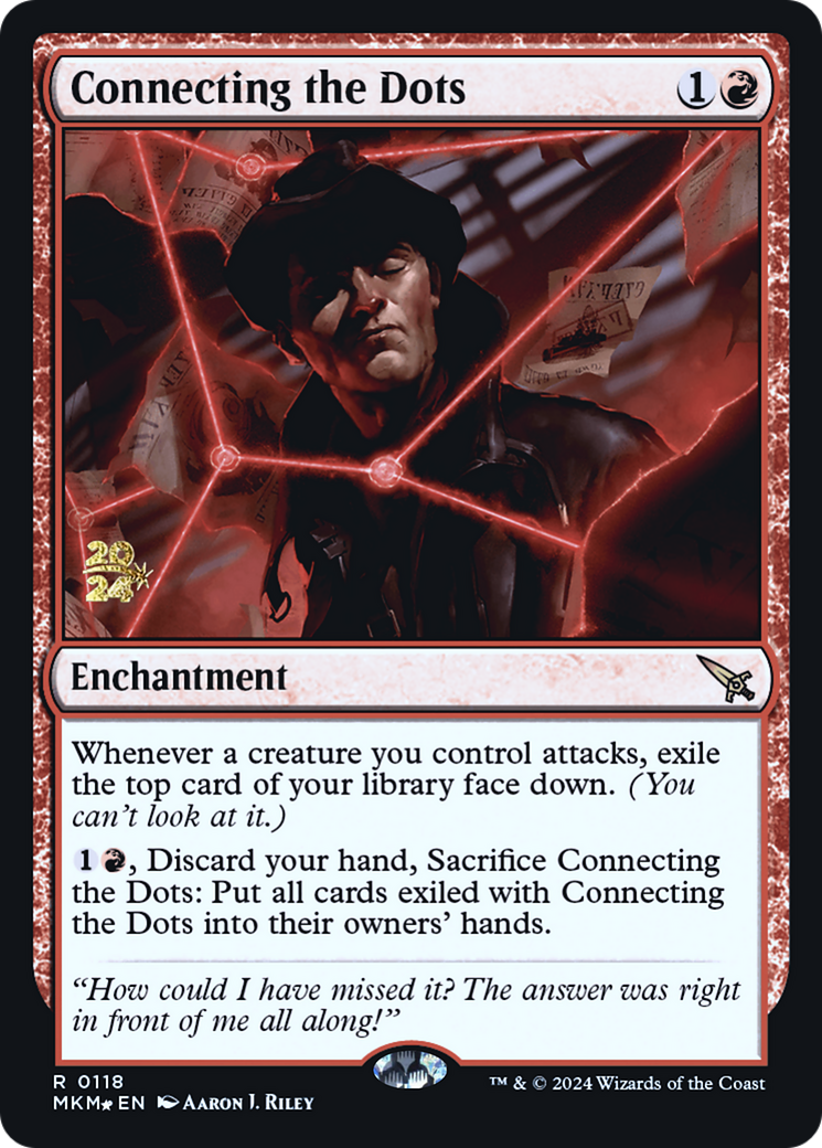 Connecting the Dots [Murders at Karlov Manor Prerelease Promos] | Gam3 Escape