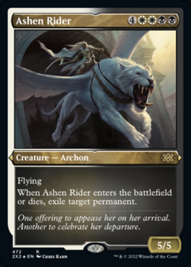 Ashen Rider (Foil Etched) [Double Masters 2022] | Gam3 Escape