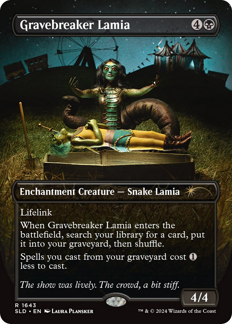 Gravebreaker Lamia (Rainbow Foil) [Secret Lair Drop Series] | Gam3 Escape