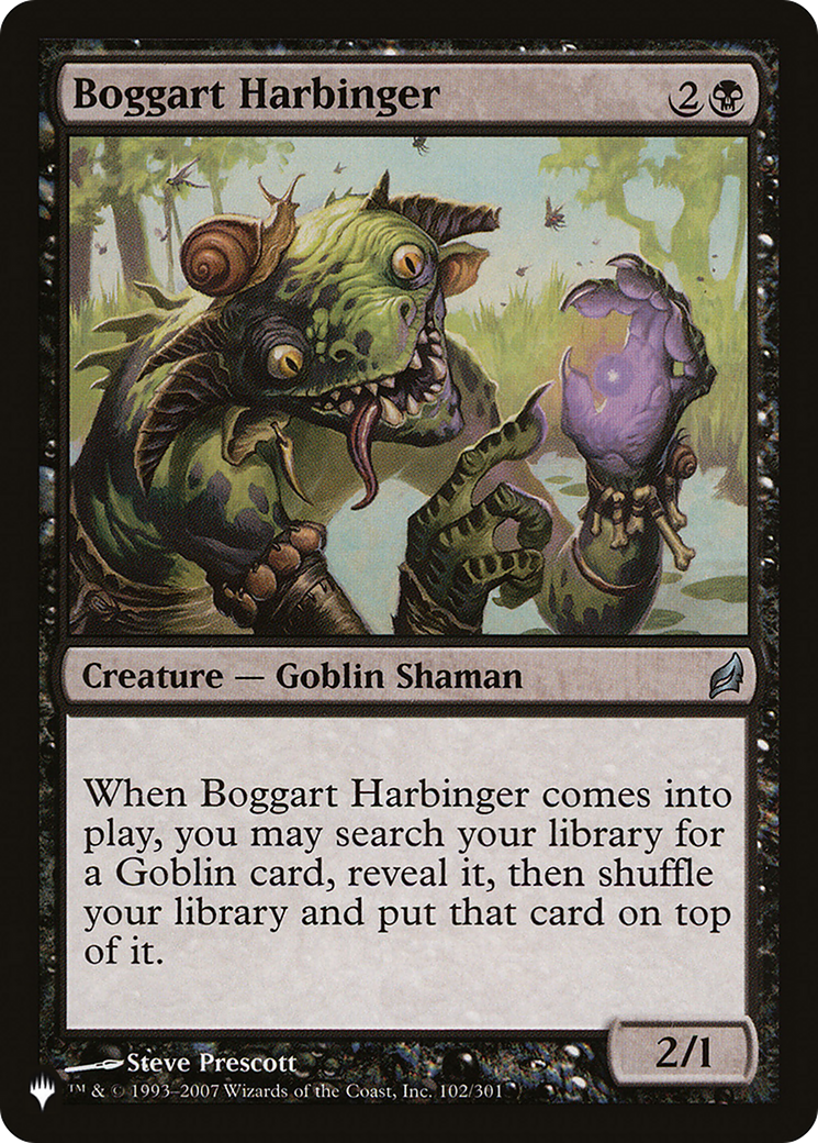 Boggart Harbinger [The List Reprints] | Gam3 Escape