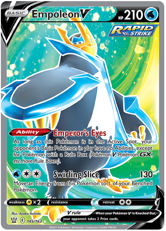 Empoleon V (145/163) [Sword & Shield: Battle Styles] | Gam3 Escape