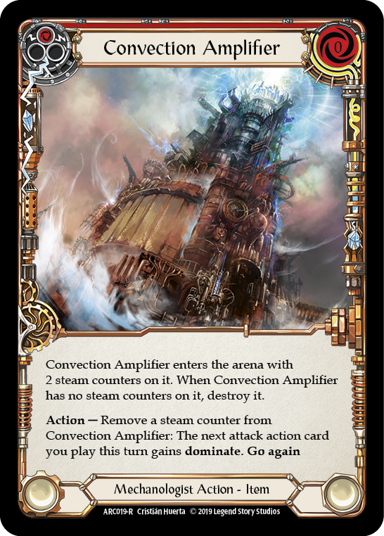 Convection Amplifier [ARC019-R] (Arcane Rising)  1st Edition Rainbow Foil | Gam3 Escape