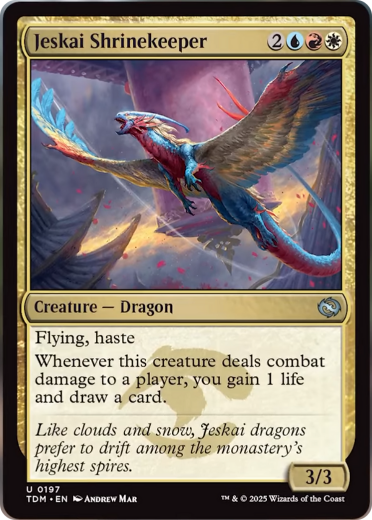 Jeskai Shrinekeeper [Tarkir: Dragonstorm] | Gam3 Escape
