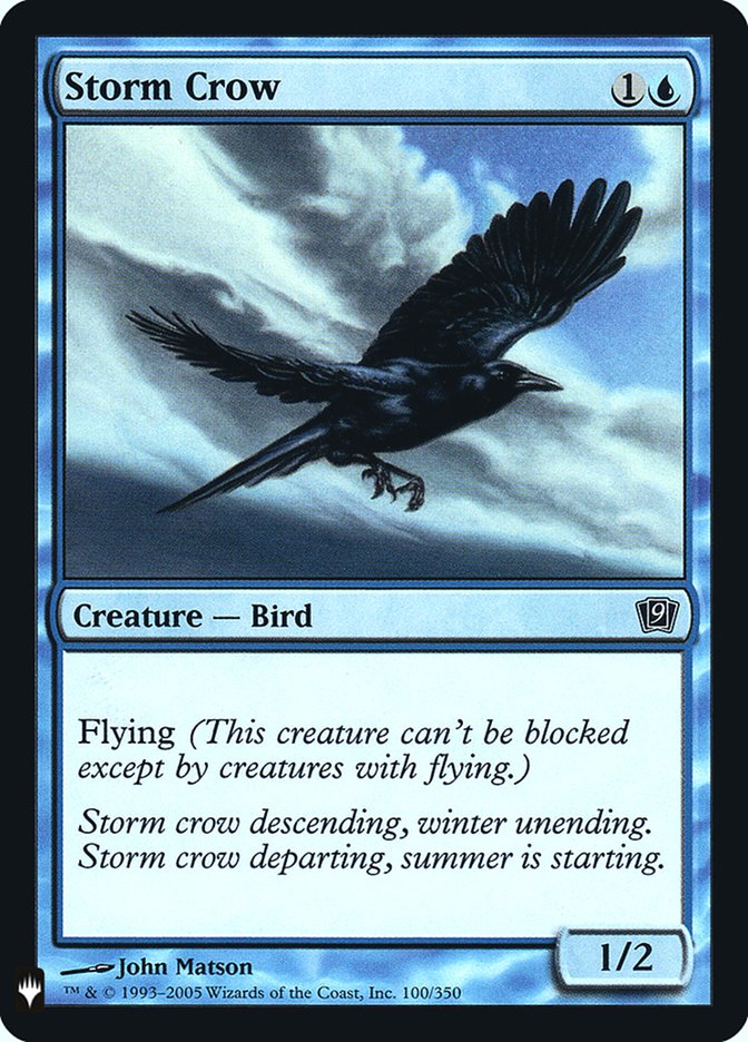 Storm Crow [Mystery Booster] | Gam3 Escape