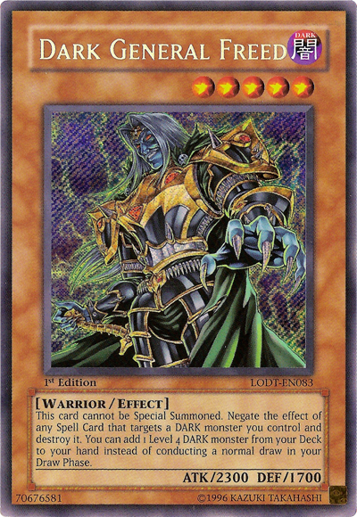 Dark General Freed [LODT-EN083] Secret Rare | Gam3 Escape