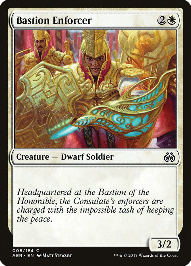 Bastion Enforcer [Aether Revolt] | Gam3 Escape