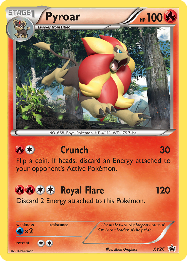 Pyroar (XY26) [XY: Black Star Promos] | Gam3 Escape