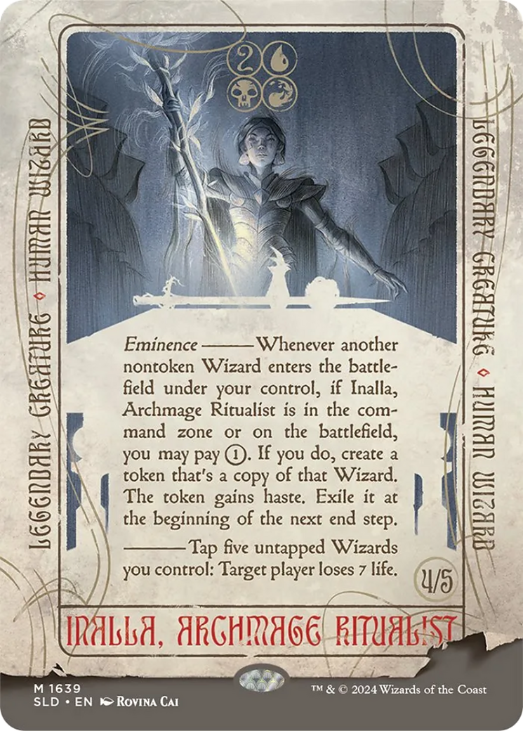 Inalla, Archmage Ritualist (Rainbow Foil) [Secret Lair Drop Series] | Gam3 Escape