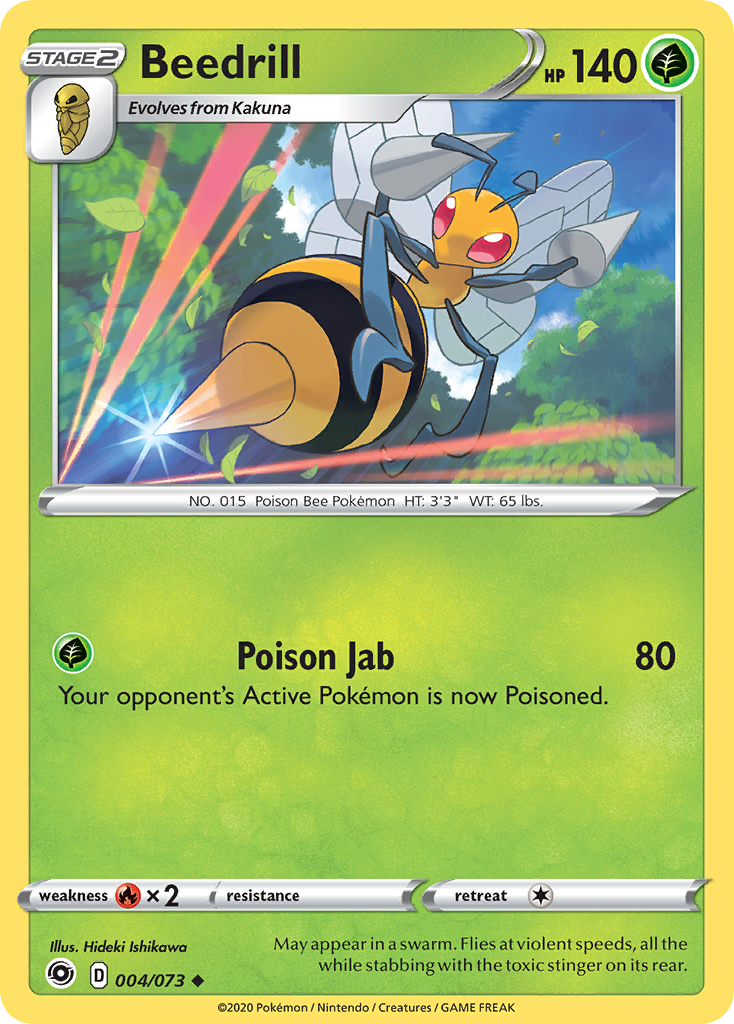 Beedrill (004/073) [Sword & Shield: Champion's Path] | Gam3 Escape