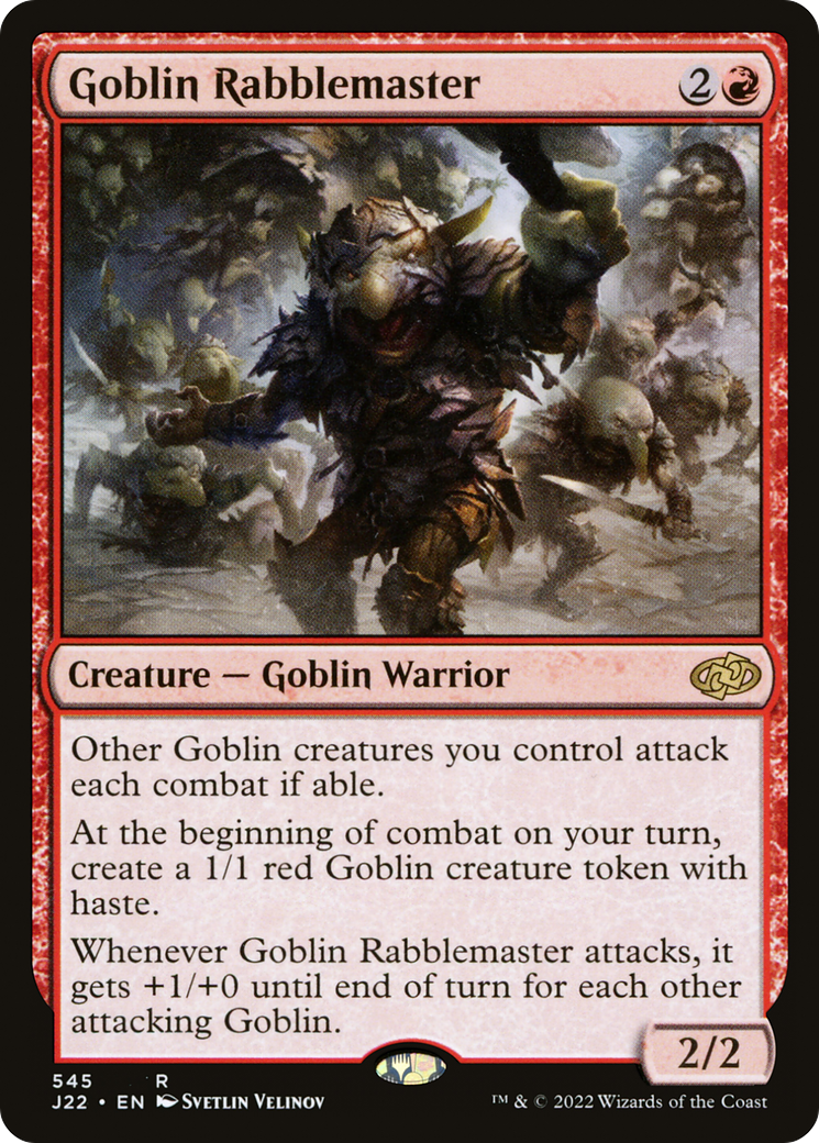 Goblin Rabblemaster [Jumpstart 2022] | Gam3 Escape