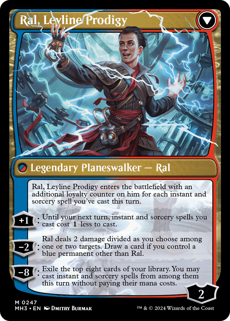 Ral, Monsoon Mage // Ral, Leyline Prodigy [Modern Horizons 3] | Gam3 Escape