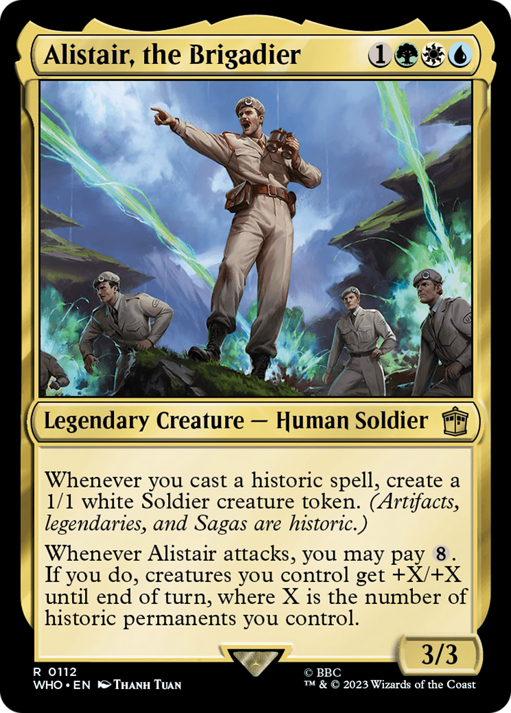 Alistair, the Brigadier [Doctor Who] | Gam3 Escape