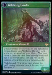 Howlpack Piper // Wildsong Howler [Innistrad: Crimson Vow Prerelease Promos] | Gam3 Escape