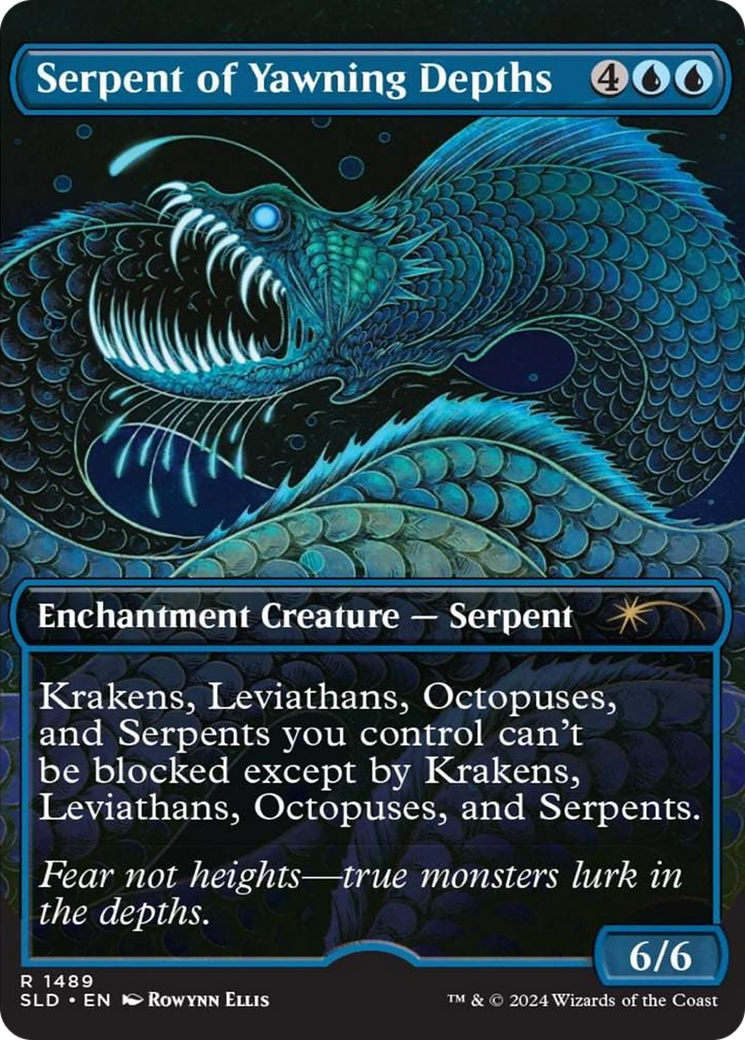Serpent of Yawning Depths [Secret Lair Drop Series] | Gam3 Escape