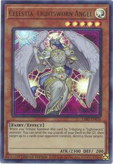 Celestia, Lightsworn Angel [LART-EN036] Ultra Rare | Gam3 Escape