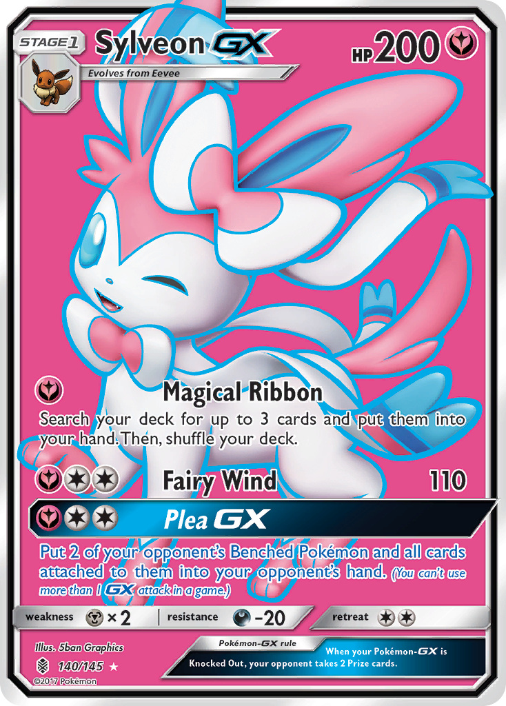 Sylveon GX (140/145) [Sun & Moon: Guardians Rising] | Gam3 Escape