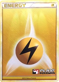 Lightning Energy (2010 Play Pokemon Promo) [League & Championship Cards] | Gam3 Escape