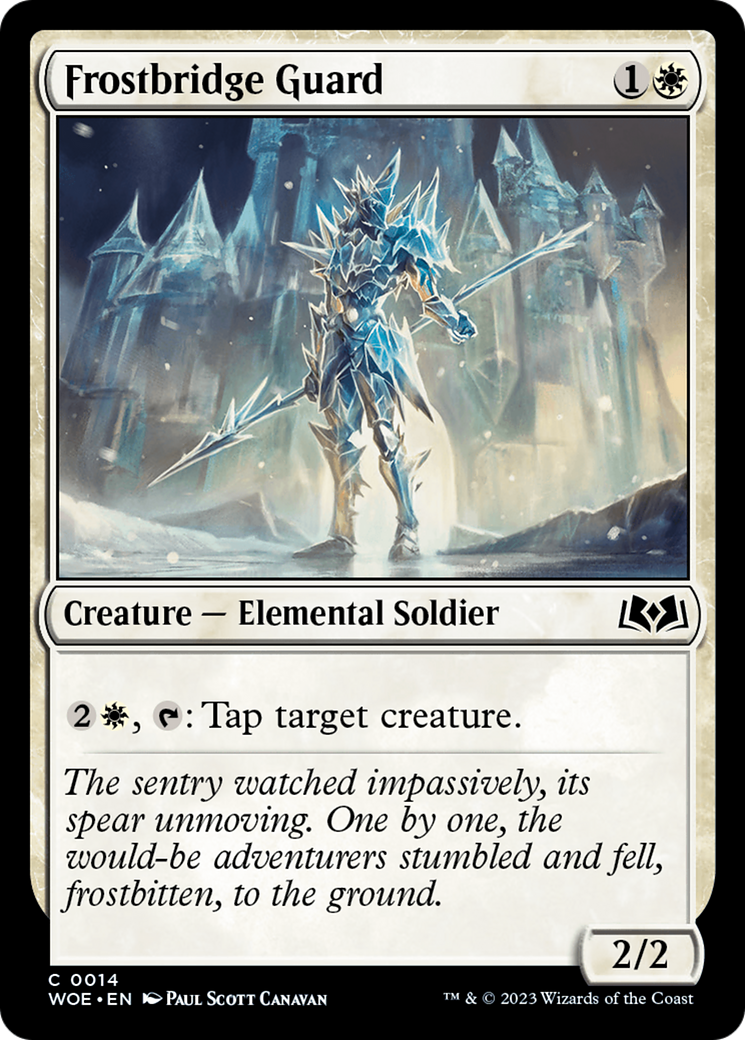 Frostbridge Guard [Wilds of Eldraine] | Gam3 Escape