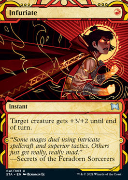 Infuriate (Foil Etched) [Strixhaven: Mystical Archive] | Gam3 Escape